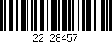 Código de barras (EAN, GTIN, SKU, ISBN): '22128457'