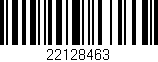 Código de barras (EAN, GTIN, SKU, ISBN): '22128463'