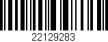 Código de barras (EAN, GTIN, SKU, ISBN): '22129283'