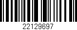 Código de barras (EAN, GTIN, SKU, ISBN): '22129697'