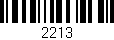 Código de barras (EAN, GTIN, SKU, ISBN): '2213'