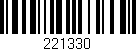 Código de barras (EAN, GTIN, SKU, ISBN): '221330'