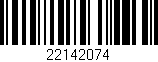 Código de barras (EAN, GTIN, SKU, ISBN): '22142074'