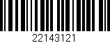 Código de barras (EAN, GTIN, SKU, ISBN): '22143121'