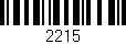 Código de barras (EAN, GTIN, SKU, ISBN): '2215'
