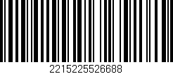 Código de barras (EAN, GTIN, SKU, ISBN): '2215225526688'