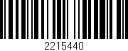 Código de barras (EAN, GTIN, SKU, ISBN): '2215440'