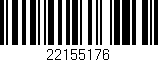 Código de barras (EAN, GTIN, SKU, ISBN): '22155176'
