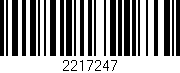 Código de barras (EAN, GTIN, SKU, ISBN): '2217247'