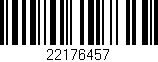 Código de barras (EAN, GTIN, SKU, ISBN): '22176457'