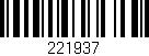 Código de barras (EAN, GTIN, SKU, ISBN): '221937'