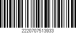 Código de barras (EAN, GTIN, SKU, ISBN): '2220707513933'