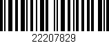 Código de barras (EAN, GTIN, SKU, ISBN): '22207829'