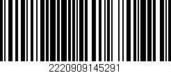 Código de barras (EAN, GTIN, SKU, ISBN): '2220909145291'