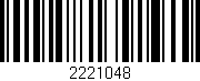Código de barras (EAN, GTIN, SKU, ISBN): '2221048'