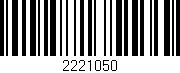 Código de barras (EAN, GTIN, SKU, ISBN): '2221050'
