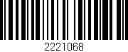 Código de barras (EAN, GTIN, SKU, ISBN): '2221068'