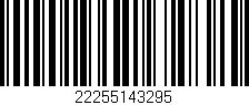 Código de barras (EAN, GTIN, SKU, ISBN): '22255143295'