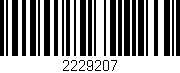Código de barras (EAN, GTIN, SKU, ISBN): '2229207'