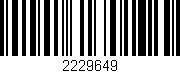 Código de barras (EAN, GTIN, SKU, ISBN): '2229649'