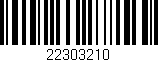 Código de barras (EAN, GTIN, SKU, ISBN): '22303210'