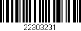 Código de barras (EAN, GTIN, SKU, ISBN): '22303231'