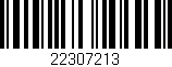 Código de barras (EAN, GTIN, SKU, ISBN): '22307213'