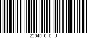 Código de barras (EAN, GTIN, SKU, ISBN): '22340_0_0_U'