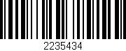 Código de barras (EAN, GTIN, SKU, ISBN): '2235434'