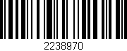 Código de barras (EAN, GTIN, SKU, ISBN): '2238970'