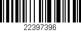 Código de barras (EAN, GTIN, SKU, ISBN): '22397396'