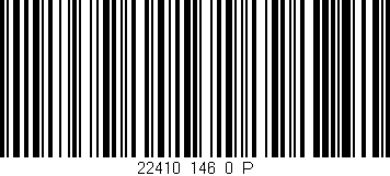 Código de barras (EAN, GTIN, SKU, ISBN): '22410_146_0_P'