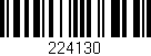 Código de barras (EAN, GTIN, SKU, ISBN): '224130'