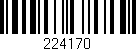 Código de barras (EAN, GTIN, SKU, ISBN): '224170'