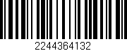 Código de barras (EAN, GTIN, SKU, ISBN): '2244364132'