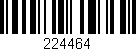 Código de barras (EAN, GTIN, SKU, ISBN): '224464'