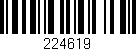Código de barras (EAN, GTIN, SKU, ISBN): '224619'