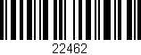 Código de barras (EAN, GTIN, SKU, ISBN): '22462'