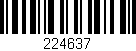Código de barras (EAN, GTIN, SKU, ISBN): '224637'