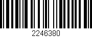 Código de barras (EAN, GTIN, SKU, ISBN): '2246380'