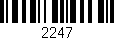 Código de barras (EAN, GTIN, SKU, ISBN): '2247'