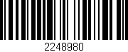 Código de barras (EAN, GTIN, SKU, ISBN): '2248980'