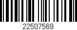Código de barras (EAN, GTIN, SKU, ISBN): '22507569'
