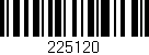Código de barras (EAN, GTIN, SKU, ISBN): '225120'