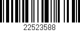 Código de barras (EAN, GTIN, SKU, ISBN): '22523588'