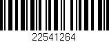 Código de barras (EAN, GTIN, SKU, ISBN): '22541264'