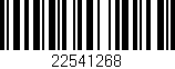 Código de barras (EAN, GTIN, SKU, ISBN): '22541268'