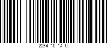 Código de barras (EAN, GTIN, SKU, ISBN): '2254_18_14_U'