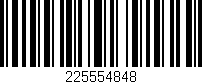 Código de barras (EAN, GTIN, SKU, ISBN): '225554848'