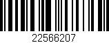 Código de barras (EAN, GTIN, SKU, ISBN): '22566207'